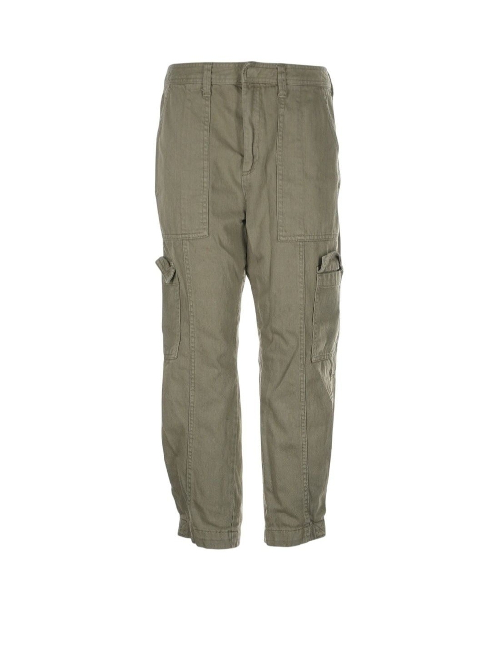 Womens Banana Republic Olive Green Cargo Capris